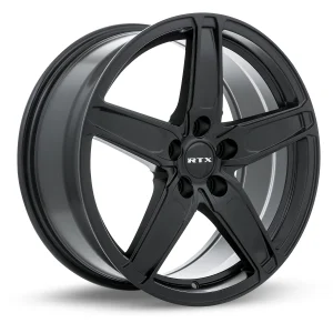 RTX Wheels – Frost – Black – 16″x6.5″ 35mm – All weather Wheels – 082585